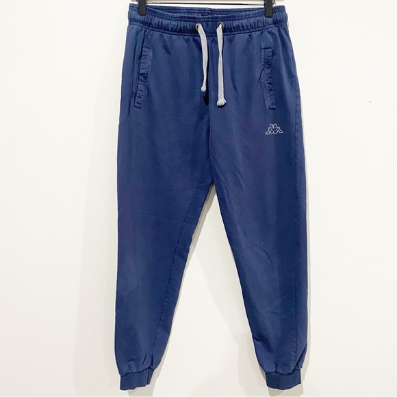 Kappa Other - KAPPA Kira Rib Jogger Sweatpants Pockets Navy Blue Size Medium